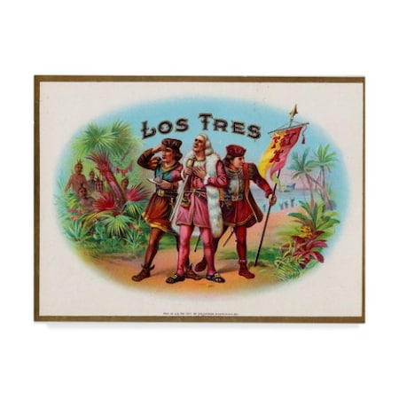 Art Of The Cigar 'Los Tres' Canvas Art,14x19